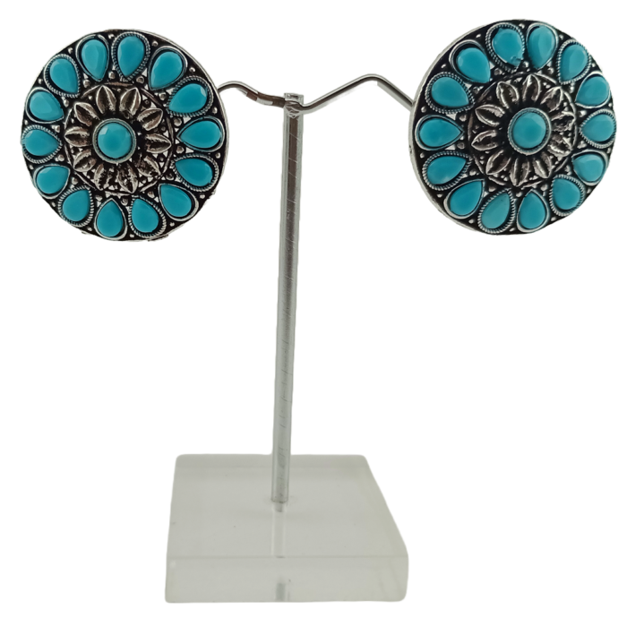 German silver earings