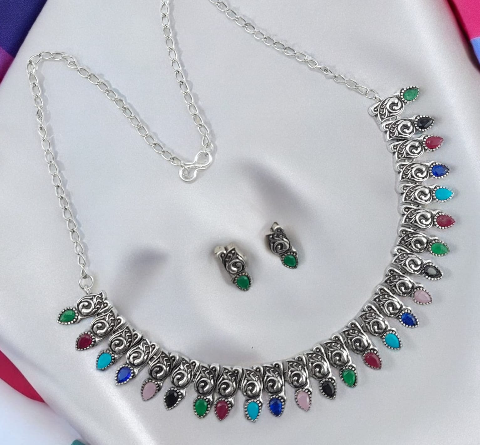 Premium Oxidized Necklace set