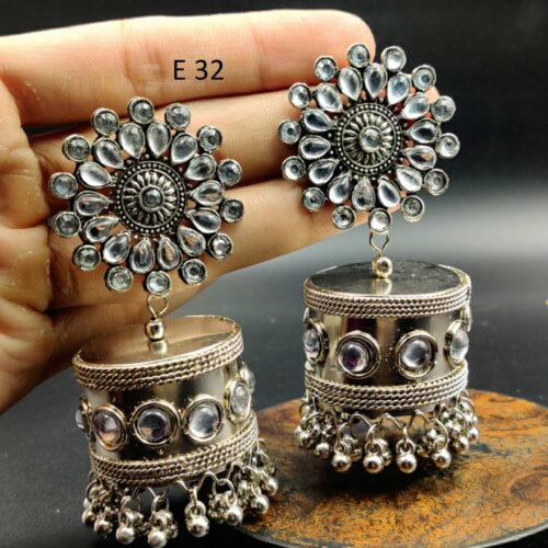 Oxidised earrings