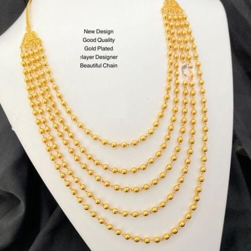 Gold Plated 5 layers Mala