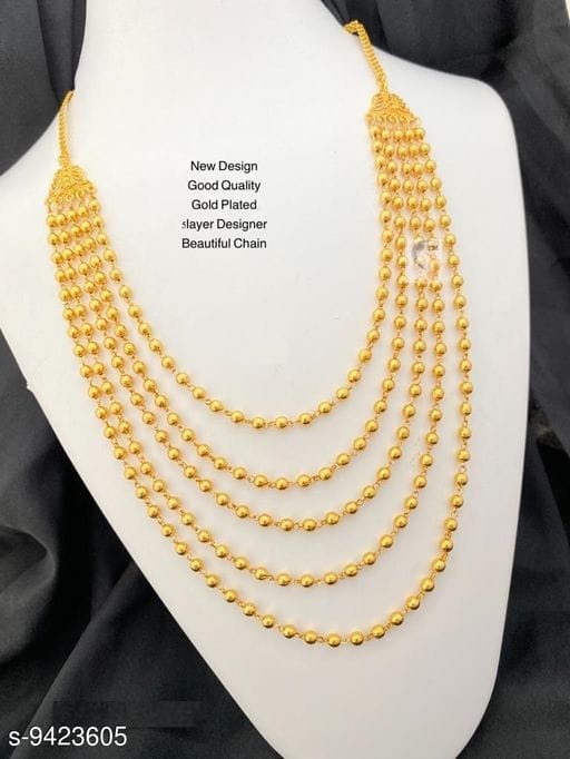 Gold Plated 5 layers Mala