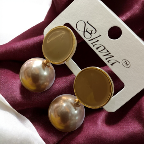 Photoroom-20241026_225936-1.png Gold toned Drop Stud Earrings for women