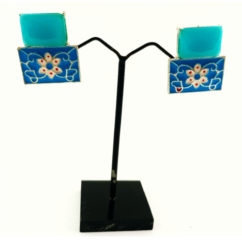 Untitled-3.png Meenakari earrings with stone