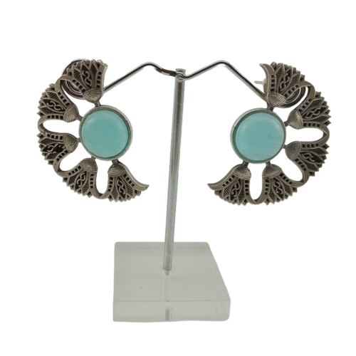 German silver earings