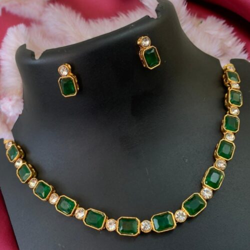 Untitled5b-Photoroom.jpg Gold toned Stone Necklace set