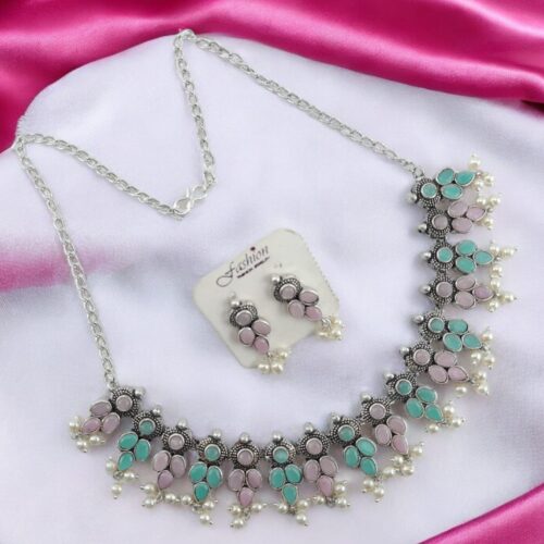 Premium Oxidized Necklace set