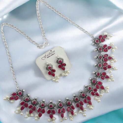 Premium Oxidized Necklace set