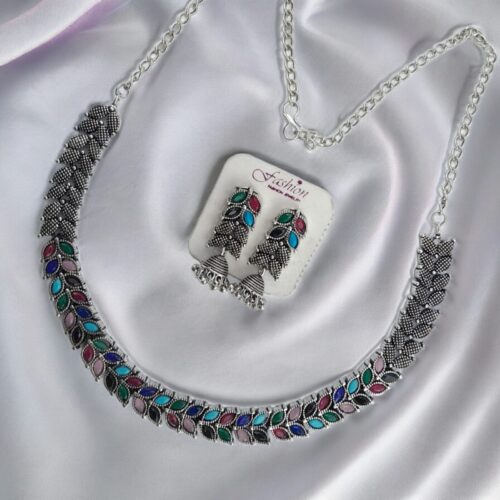 Premium Oxidized Necklace Set