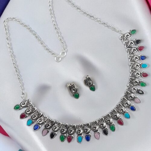 Premium Oxidized Necklace set