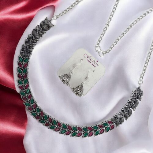 Premium Oxidized Necklace Set