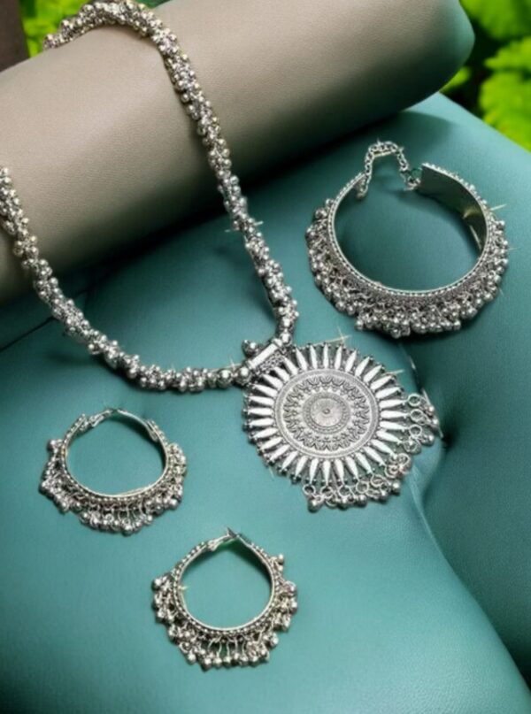 WhatsApp-Image-2024-07-30-at-11.12.50-AM.jpeg Oxidized Jewelry Set with Kada