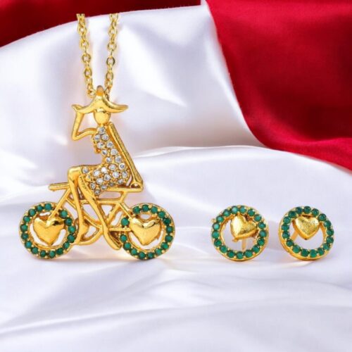 WhatsApp-Image-2024-08-13-at-10.00.51-AM.jpeg Elegant Women's Bicycle AD Pendant Chain Necklace